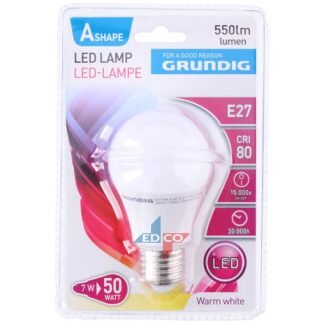 Grundig LED lamp A60 7W E27 550lm